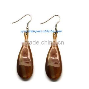 Buffalo horn jewelry, buffalo horn earrings VVE-195