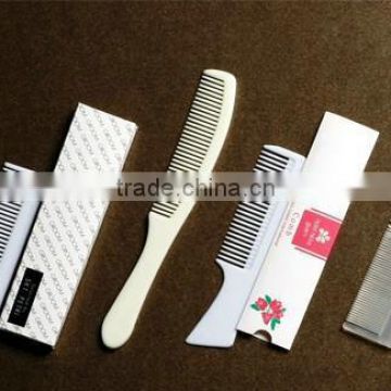 hotel amenity disposable comb different comb