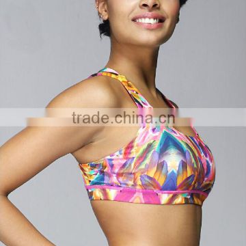 Cheap wholesale yoga style classic made in china sports bra