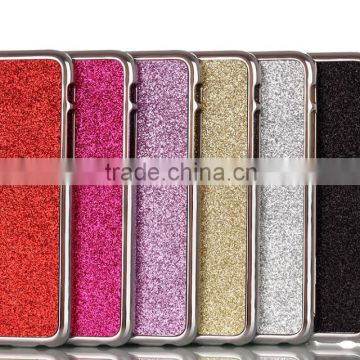 Bling bling metal back case for iphone 6 plus