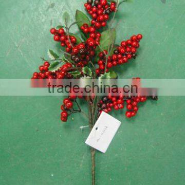 Hotel Christmas Ornamental Plastic Fruit branch