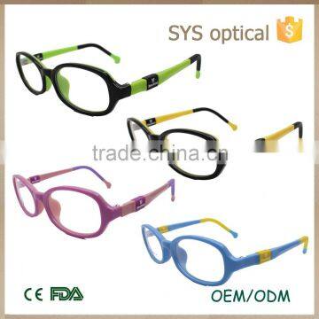 E2003 Kids flexible temple optical frame and kids eyeglasses