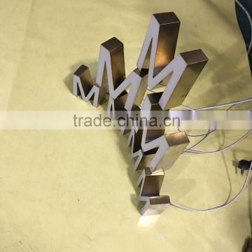 China factory high quality epoxy resin led alphabet light letter