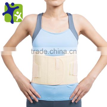 top quality back support, breathable soft material back support belt, healthcare lumbar support soft and comfortable