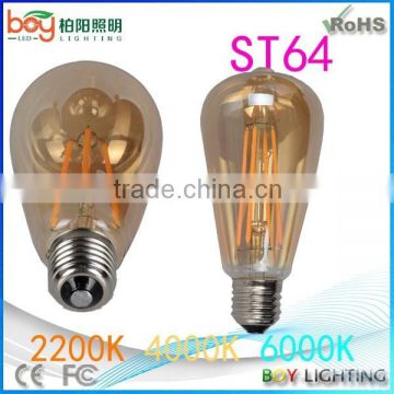 smart lighting led light 2W 4W 6W 8W st64 filament dimmable