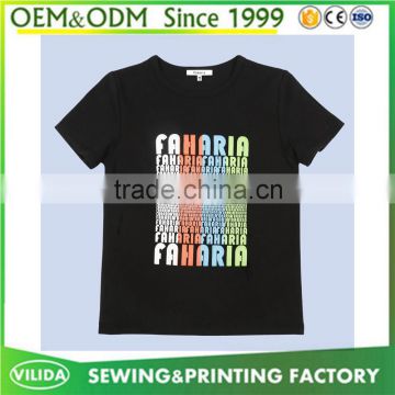 Custom Your Own Design All Printed Baby Kids T Shirt From China Factory