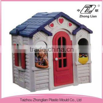 Children PE plastic colorful waterproof cute kids outdoor playhouses