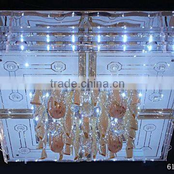 crystal ceiling lamp ball decorative chandelier square chandelier for hotel or home made in China