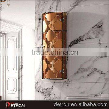 tiers wall mounted tempered glass kitchen cabinet