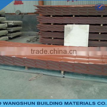 chinese Antique corrugated steel roof tile