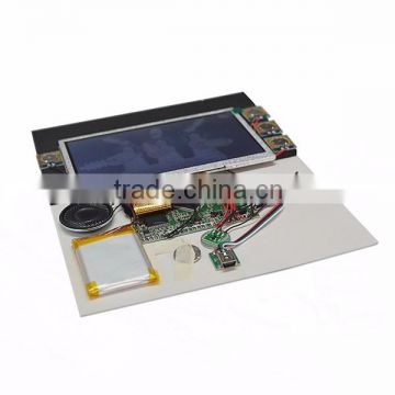 4.3 inches LCD Video Greeting Card Modules