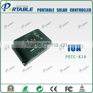 12V 10a with led display pwm solar charge controller inverter