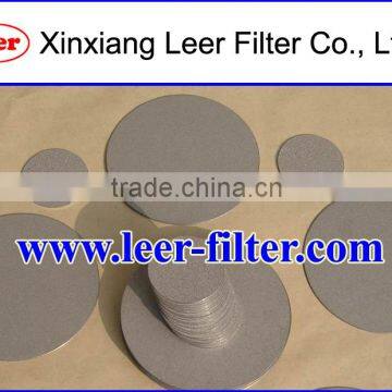 Stainless Steel Sintered Metal Porous Filter Disc