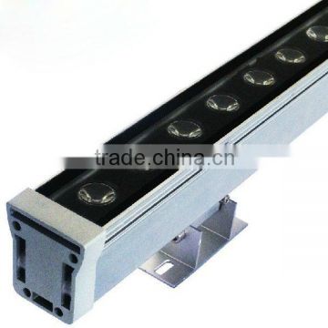 2013 new high power led single row IP68 colorful 12w wall washer