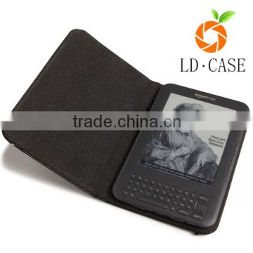 Universal 6 inch book Style Leather Case for Amazon kindle touch E-Reader