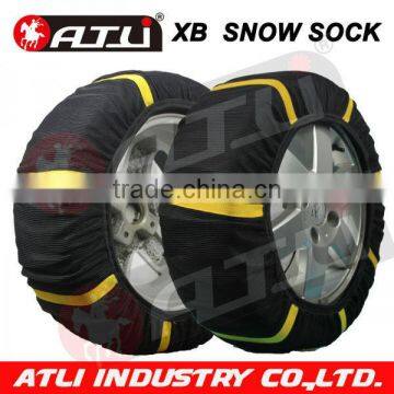 Hot selling quick mounting polyester fibre XB auto snow sock
