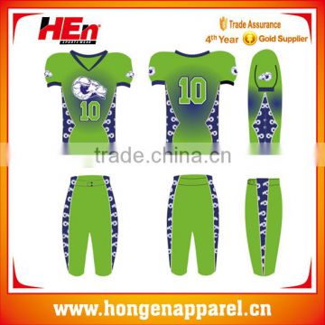 Hongen appeal custom camo football jerseys sample design /mens plain football jerseys
