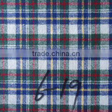 New fashion cotton flannel check fabric V307