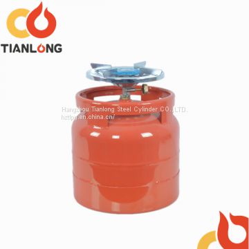 Nigeria portable single gas work burners for 5kg and 6kg lpg gas cylinder