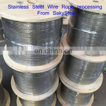 Twisting Stainless Steel Wire Rope 9mm 11mm 13mm 15mm