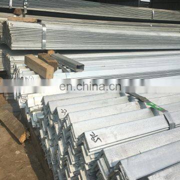 Zinc Coated GB Q235B Equal Hot Rolled Galvanized Angle Steel