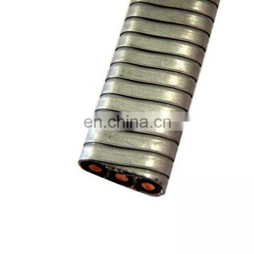 3KV 5KV 1Awg 2 Awg 3Awg 4Awg  Flat EPR Insulated And Lead Sheathed Flat Submersible Pump Cable
