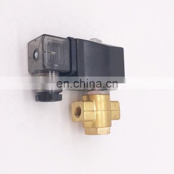 GOGO 90bar 2 way Brass water high pressure solenoid valve normally open 1/8" BSP 12V DC Orifice 1mm PG-01K NO with plug type