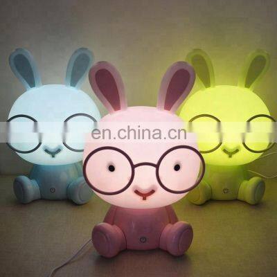 Best seller Bunny rabbit table lamp home decorative lamp led bedside lamp