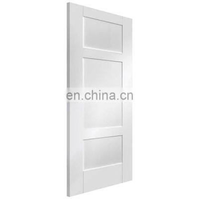 modern home wooden internal door white bathroom toilet doors with glass