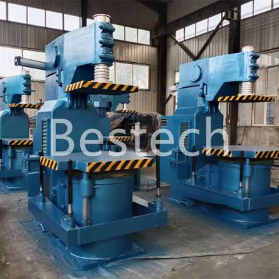 Micro vibration green sand moulding machine for foundry plant