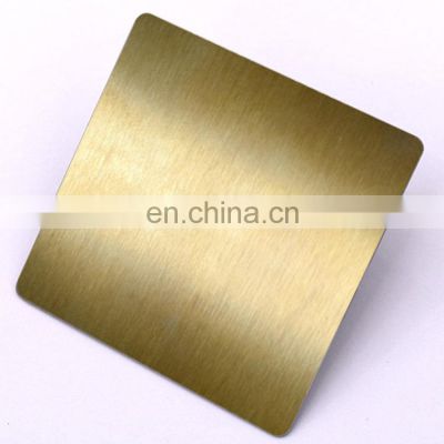 color decoration gold black 201 316 inox 304 stainless steel mirror sheet