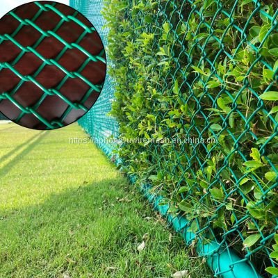 Chain link Fence chainlink fence chain-link chainlinkfencing security fence green vinyl PVC coated  commercial fecne industrial fence residential fence