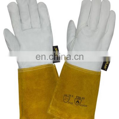 Goat Skin Leather TIG Welding Gloves