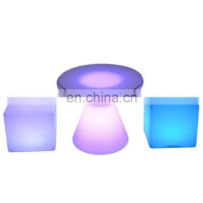 bar stools and tables led cube seating plastic club furniture led cube chair lighting up furniture