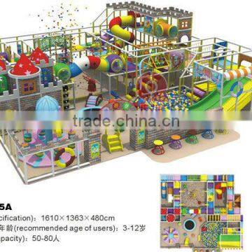 kids' indoor soft playground castle(QH-175A)