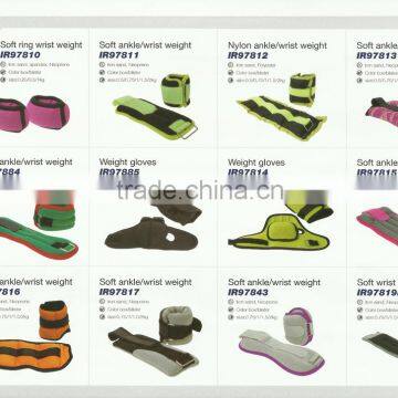 Wholesale Custom Adjustable Sandbag Ankle Weight/Wrist Weight