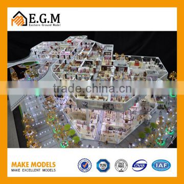 Commercial Type Units Scale Model for Sale with Nice Furniture Model