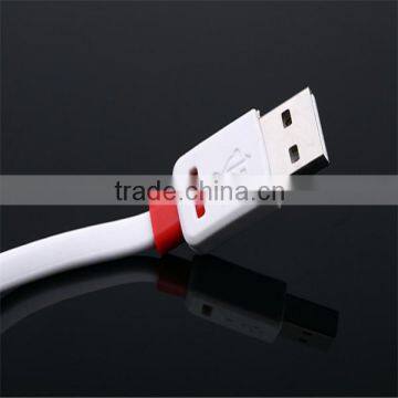 Hot sale usb2.0 and micro usb 5 pin connector flat driver download usb data cable