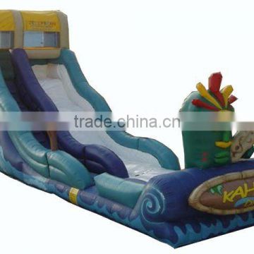 commercial novel inflatable wave slide inflatable water slide
