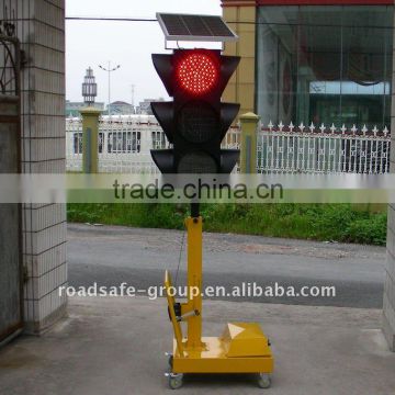 portable solar traffic light