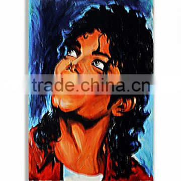 Famous portrait Michael Jackson wood decoration
