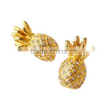 Flamenco Pave Pineapple Earrings