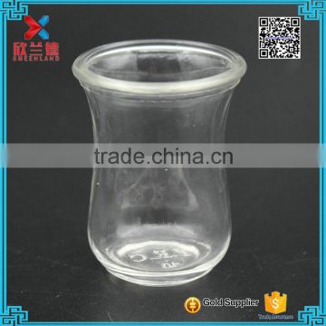 Food grade material small cheap drinking glass cup 50ml