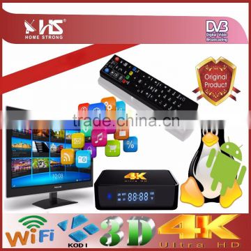 Wholesale Price Europe Iptv Box with English,Spain,Portugal,Arabia,Indian,Adult Channel home strong iptv