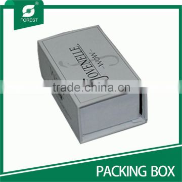 WHITE CARDBOARD PACKING BOX FOR JEWELRY
