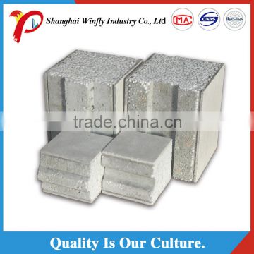 2016 Anti Earthquake Lightweight No Asbestos Exterior Eps Cement Insulated Sandwich Panel