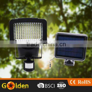 High Efficiency 120'led Motion Sensor High Lumen Solar Garden Lights