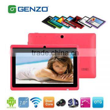 2014 Best Selling Allwinner ATM7021Cortex A9Dual Core Android 4.2 Os Tablet Pc