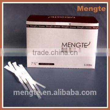 Mengte PP Individual Paper Wrapped Drinking Straw