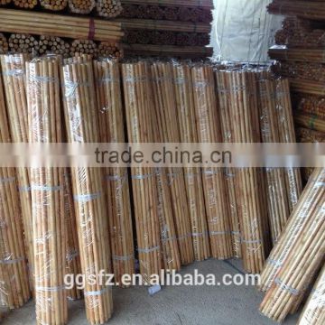 wooden handle for broom with pvc coated/wooden broom handles with plastic coated